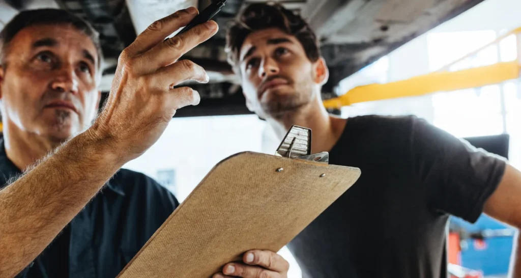 Car inspection in Japan