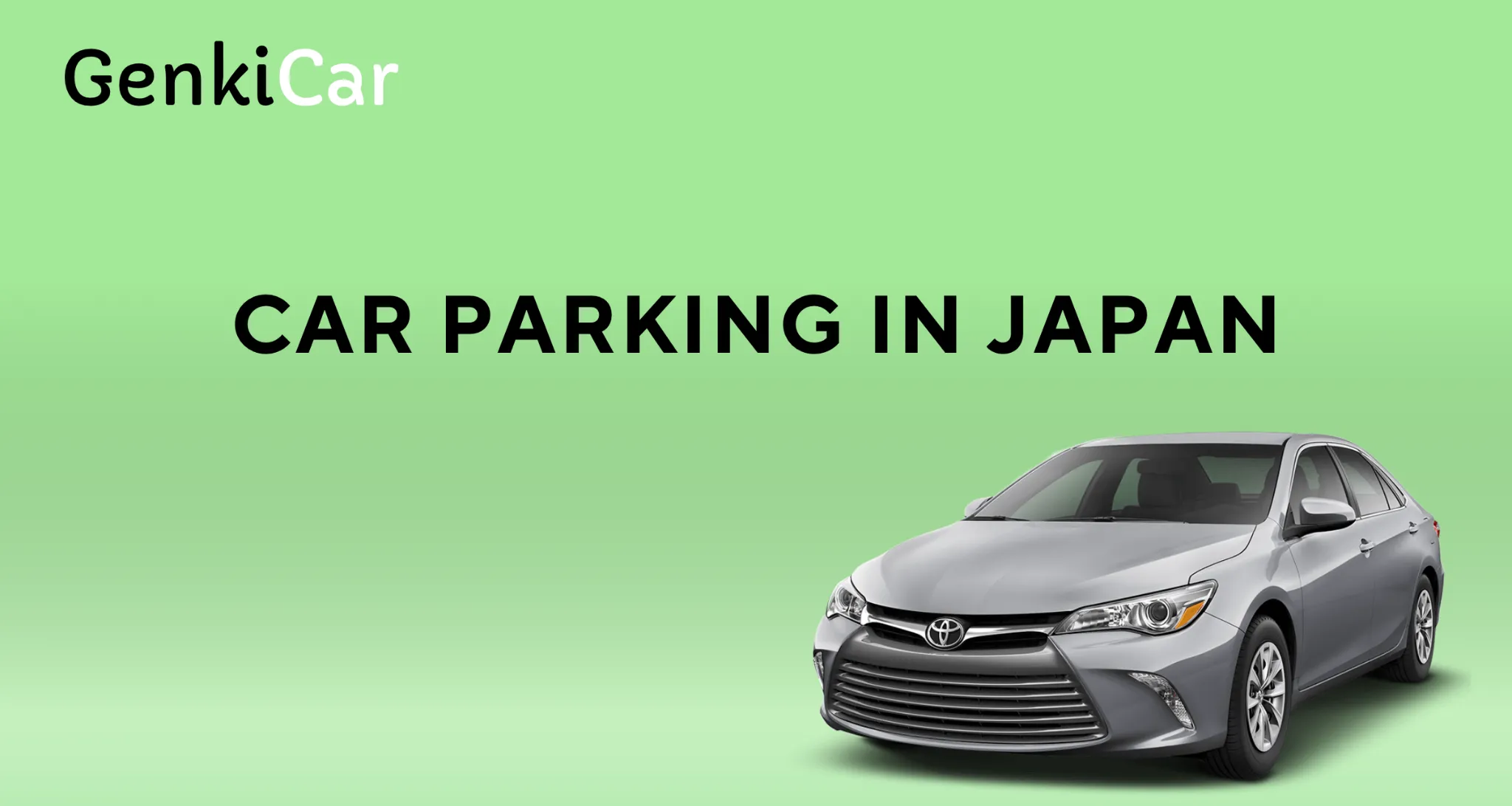 Car Parking in Japan