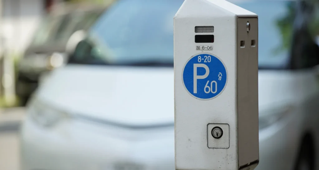 coin parking in japan