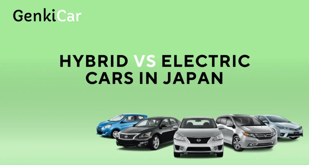 Hybrid vs electric cars in Japan