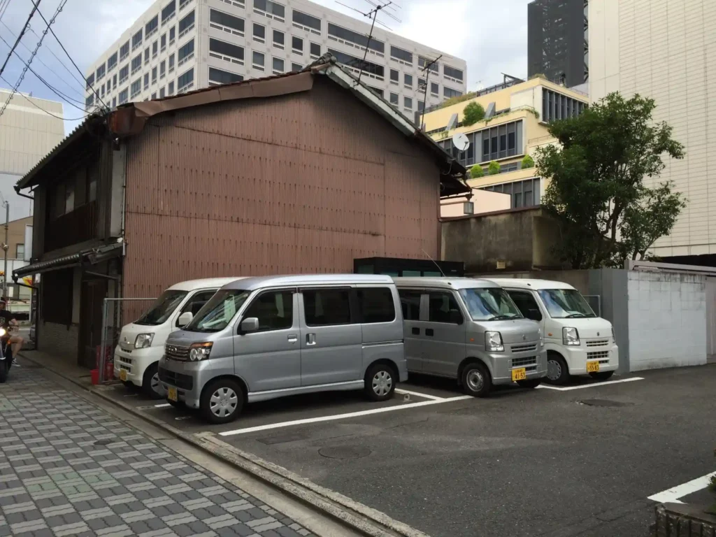 Kei cars dealership in japan