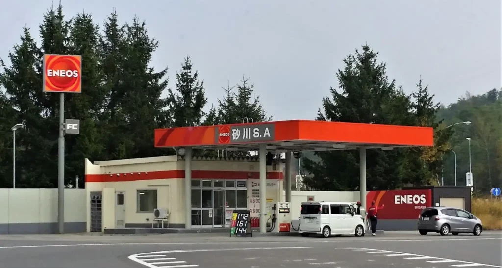 Japanese Gas Stations ENEOS